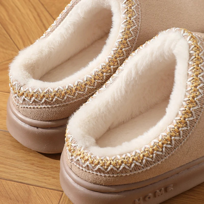Ultra-Plush Cloud Platform Slippers